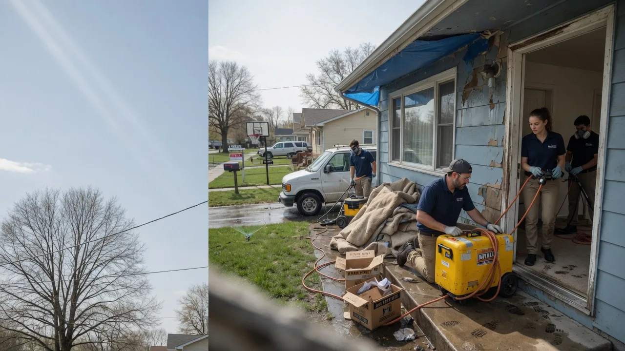 Basement Flood Cleanup in Calvin, KY near me